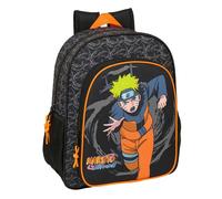 Safta Mochila escolar NARUTO niño – Adaptable a carro, 32x12x38 cm
