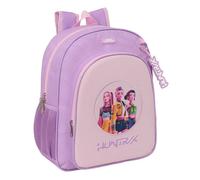 K-POP Demon Hunters - ICONIC - Mochila Escolar Niño, Mochila Infantil, Adaptable a Carro, Ideal para Niños en Edad Escolar, Cómoda y Versátil, Resistencia, 32x12x38 cm