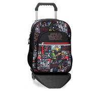 Mochila escolar de 40 cm con ruedas Galactic Team - Star Wars