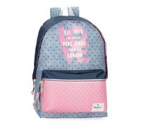 Mochila escolar de 42 cm Noni Denim - Pepe Jeans