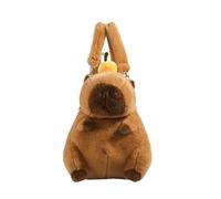 Mochila escolar de animales única, bolsa de hombro de felpa suave, práctica mochila de almacenamiento para estudiantes y viajeros, Imagen de referencia del color:
