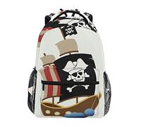 Mochila Escolar de Barco Pirata para niños niñas niños Bolsa de Viaje Mochila