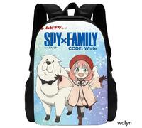 Mochila escolar de espías, mochila de anime de dibujos animados, mochila familiar, mochila escolar ligera,