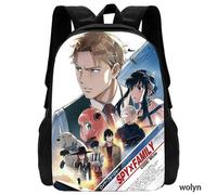 Mochila escolar de espías, mochila de anime de dibujos animados, mochila familiar, mochila escolar ligera,