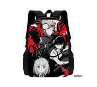 Mochila escolar de espías, mochila de anime de dibujos animados, mochila familiar, mochila escolar ligera,