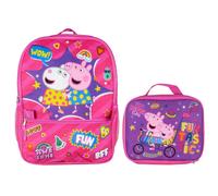 Mochila escolar de Peppa Pig para ni as con lonchera t rmica desmontable