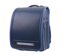 Mochila escolar de piel sintética impermeable de gran capacidad con bloqueo automático para niños y niñas, ideal para uso diario y viajes