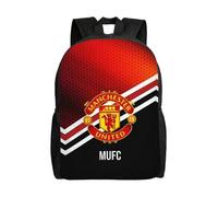 Mochila escolar del Manchester United con dibujos animados, mochila de moda para niños, mochila de estudiante,