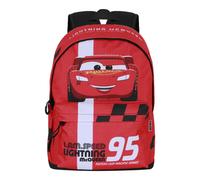 Disney Cars 3 Speed-HS Fan 3.0 - Mochila (31 x 41 cm, capacidad 22 L), color rojo