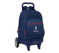 Safta EL PULPO - Mochila Grande con Ruedas, Compact Evolución, Extraíble, Ideal para Niños de Diferentes Edades, Cómoda y Versátil, Calidad y Resistencia, 33x22x45 cm