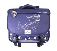 Mochila escolar enrollable para niños Pol Fox Shark 38x14x32 cm