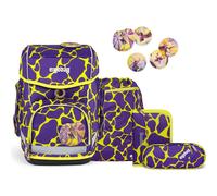 Ergobag Cubo Juego de mochilas escolares 5 piezas amarillo