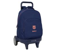 Mochila Escolar F.C. BARCELONA 2ª Equip. 2025/26, Grande 45 cm. Con Carro Compact