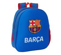 Mochila Escolar F.C.BARCELONA 3D, Infantil 33 cm. Adaptable
