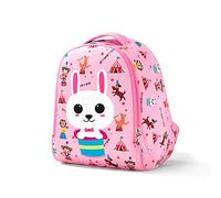 Mochila Escolar FANDARE para Niñas 6 a 16 Años, 25L Gran Capacidad con Múltiples Bolsillos, Estilo Kawaii con Colgante & Insignia, Ligera Mochila para Adolescentes Rosa