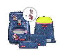 Mochila escolar gigante paso a paso set 5 piezas.