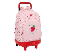 GLOWLAB FRUTITAS - Mochila Grande con Ruedas, Compacta, Extraíble, Ideal para Niños de Diferentes Edades, Cómoda y Versátil, Calidad y Resistencia, 33x22x45 cm