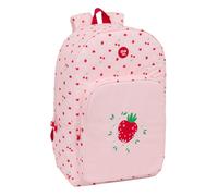 Mochila Escolar GLOWLAB Frutitas, Grande 46 cm. Adaptable