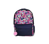 ToyBags Mochila Escolar Hello Kitty - Mochila adaptable al carro - Correas ajustables para comodidad durante todo el día - Compartimento portalaptop - CON ACCESORIO POM-POM - 42 X 31 X 13.5 CM