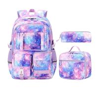 Mochila escolar infantil | 3 piezas correas ajustables, bandas reflectantes, con, a, Siehe Beschreibung, Ver descripción