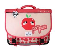 Mochila escolar infantil Pol Fox Pompom 38x14x32 cm