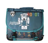 Mochila escolar infantil Pol Fox Robot 38x14x32 cm