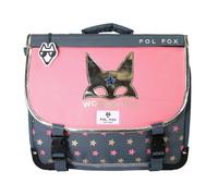 Mochila escolar infantil Pol Fox Wonder Fox Glitter 38 cm