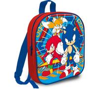 Mochila Escolar Infantil Sonic para Niños - 24x29x9cm