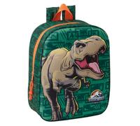 Safta JURASSIC WORLD 3D - Mochila de Guardería 3D, Adaptable a Carro, Fácil Limpieza, Ideal para Niños de Diferentes Edades, Cómoda y Versátil, Calidad y Resistencia, 22x10x27 cm