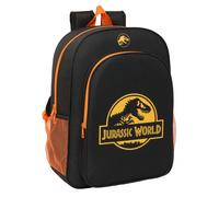 JURASSIC WORLD - Mochila Escolar Niño, Mochila Niño, Mochila Infantil, Adaptable a Carro, Ideal para Niños en Edad Escolar, Cómoda y Versátil, Calidad y Resistencia, 33x14x42 cm