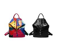 Mochila Escolar Juvenil Mochila de Viaje y Bolso Escolar Antirrobo de | Bolso De Espalda Bolso Estilo Hippie Acolchado Viaje Escolar Casual Antirrobo para Chicas Adolescentes y Estudiantes