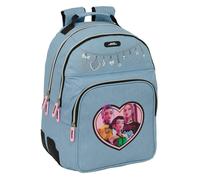 Mochila Escolar K-POP DEMON HUNTERS Huntr/X, Grande 42 cm. Adaptable