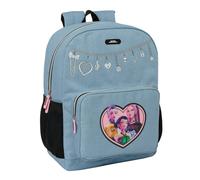 Mochila Escolar K-POP DEMON HUNTERS Huntr/X, Grande 43 cm. Adaptable