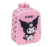 Mochila Escolar KUROMI 3D, Guardería 27 cm.