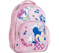 Mochila Escolar Mediana 42 Cm Minnie Medidas 32.0x42.0x20.0 cm para Niñ@s con Asas Ajustables y Ergonómica | Mochila Infantil Comodidad y Ajuste con Espacio, Material Resistente y Fácil de Limpiar