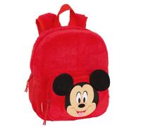 Mochila Escolar MICKEY MOUSE, Guardería Peluche 27 cm.
