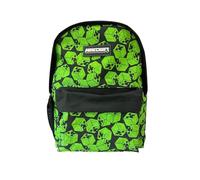 Mochila Escolar Minecraft Cubos - ADAPTABLE A CARRO, ESPALDERA ACOLCHADA - Compartimento portalaptop - 41 X 31 X 13.5 CM