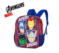 Mochila Escolar Mochilita 3D Avengers Marvel Four KaracterMania 04256 Niños