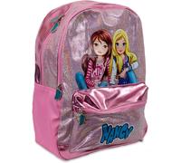Nancy - Mochila Escolar con Dos Compartimentos y Materiales Premium para niños y niñas a Partir de 3 años, Rosa (Famosa 700016028)