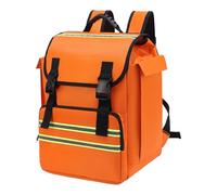 Mochila escolar naranja - Mochila escolar de tela Oxford de gran capacidad