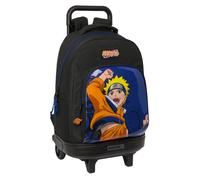 Mochila Escolar NARUTO Ninja, Grande 45 cm. Con Carro