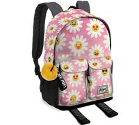 Mochila Escolar OH MY POP! Happy Flower, Grande 44 cm. Adaptable