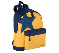 Mochila Escolar - On The Road - Compartimento Principal y Bolsillo Frontal - Interior Forrado - Tirantes y Espalda Acolchados - 14 × 31 × 42 cm - Toybags