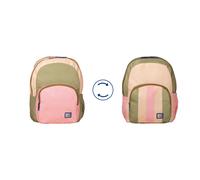 Mochila Escolar OXFORD COLORBLOCK Safari Rose, 38,5 cm. Reversible