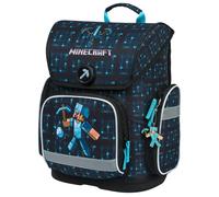 Mochila escolar para educación primaria Baagl Ergo Color: negro/azul