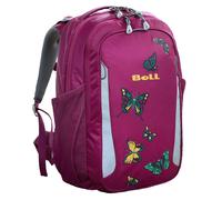 Mochila escolar para educación primaria Boll School Mate 20 Butterflies Color: rosa
