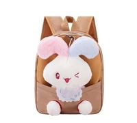 Mochila escolar para niña primaria para colegio CM1 CM2 5 6th 8 9 10 11 12 años, café, PROMEDIO, Vacaciones