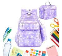 Mochila Escolar para Niñas Mochila Tote Grande Ergonómica e Impermeable con