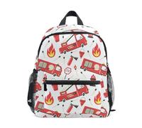 Mochila escolar para niños con correa para el pecho, bonita para estudiantes, jardín de infantes, preescolar, niños y niñas, Multi13, 16x11.4x6.9in, Caricatura