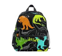 Mochila escolar para niños con correa para el pecho, bonita para estudiantes, jardín de infantes, preescolar, niños y niñas, Multi08, 16x11.4x6.9in, Caricatura